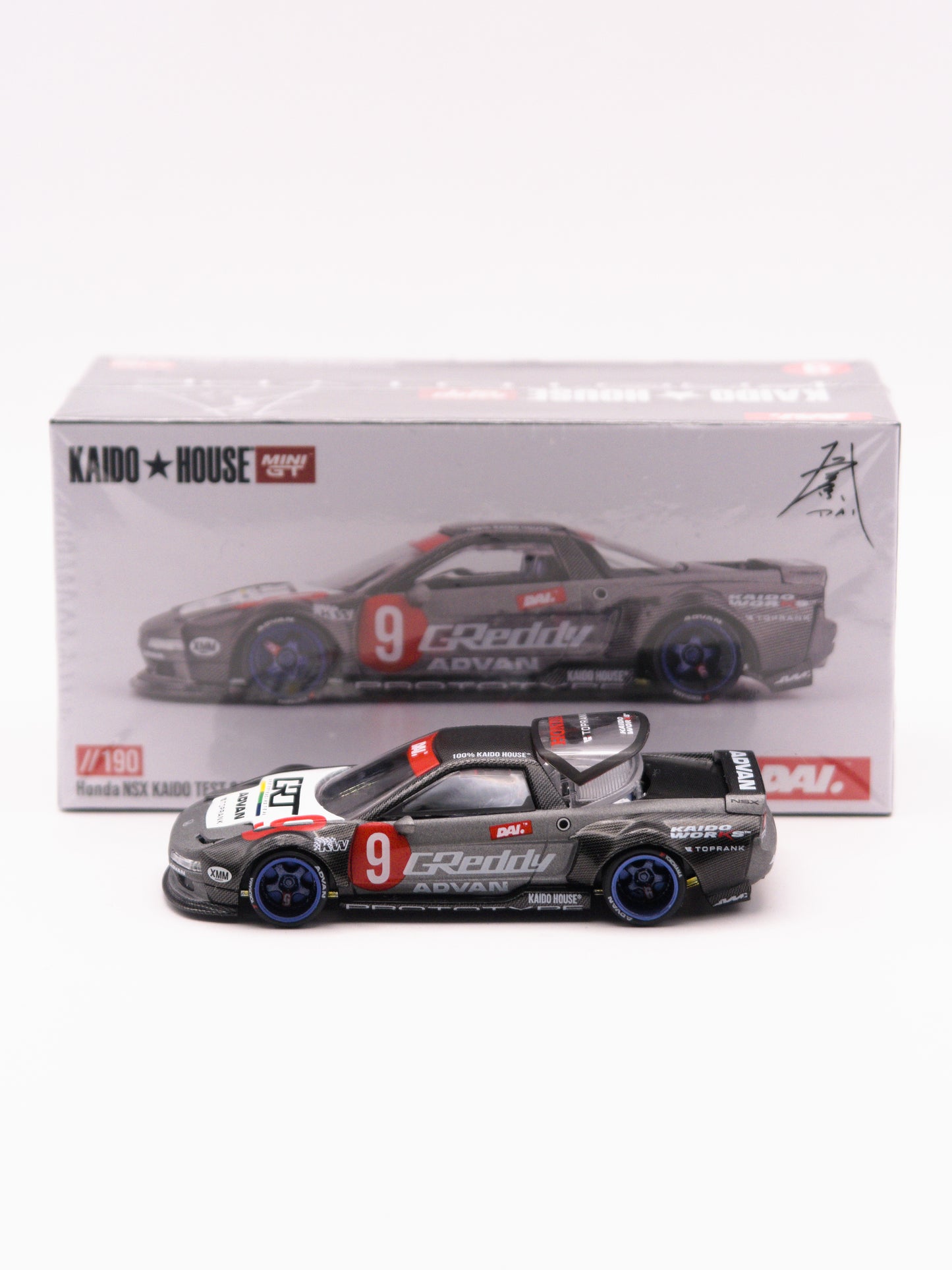 Kaido House #190 Honda NSX Kaido Test Car Szary