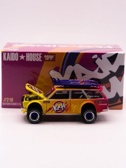 Kaido House #210 Datsun Kaido 510 Wagon 4X4 Kaido Islands V1 Orange