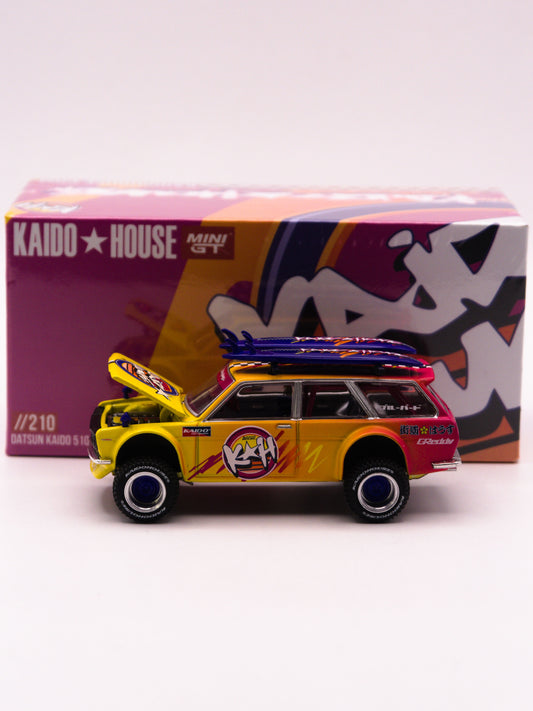 Kaido House #210 Datsun Kaido 510 Wagon 4X4 Kaido Islands V1 Orange