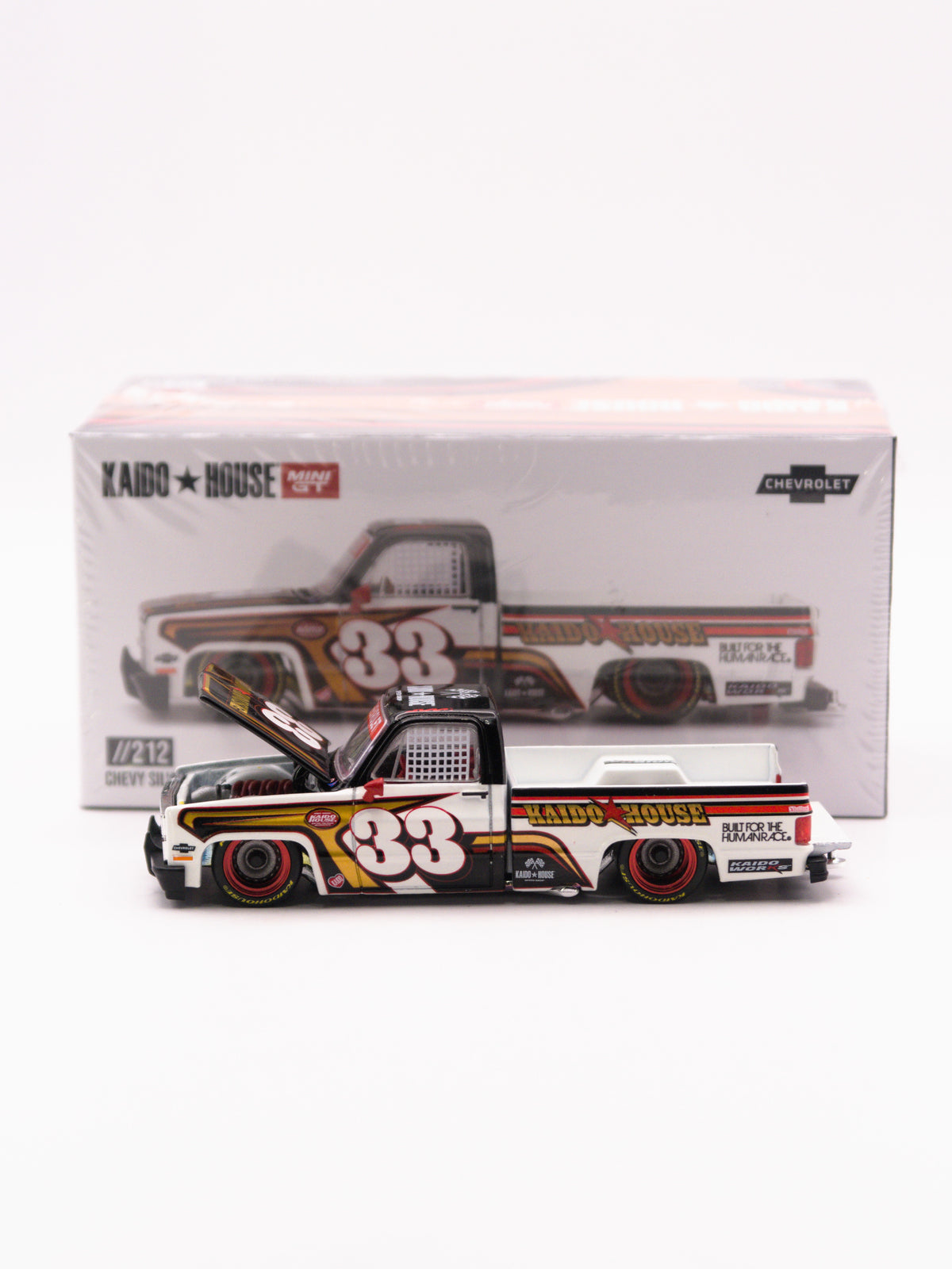 Kaido House #212 Chevrolet Silverado Kaido Intimidator V1 Biało Brązowy
