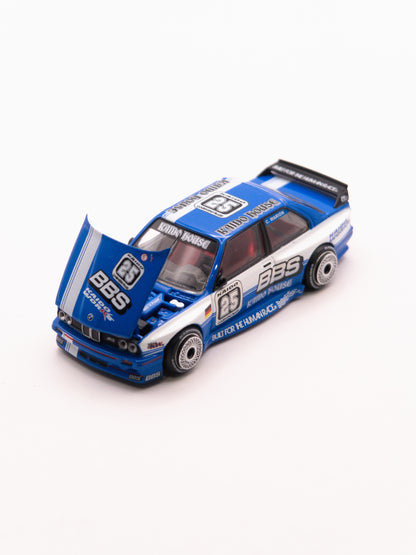 Kaido House #223 BMW M3 E30 Kaido Touring Champ V1 BBS Biało Niebieski