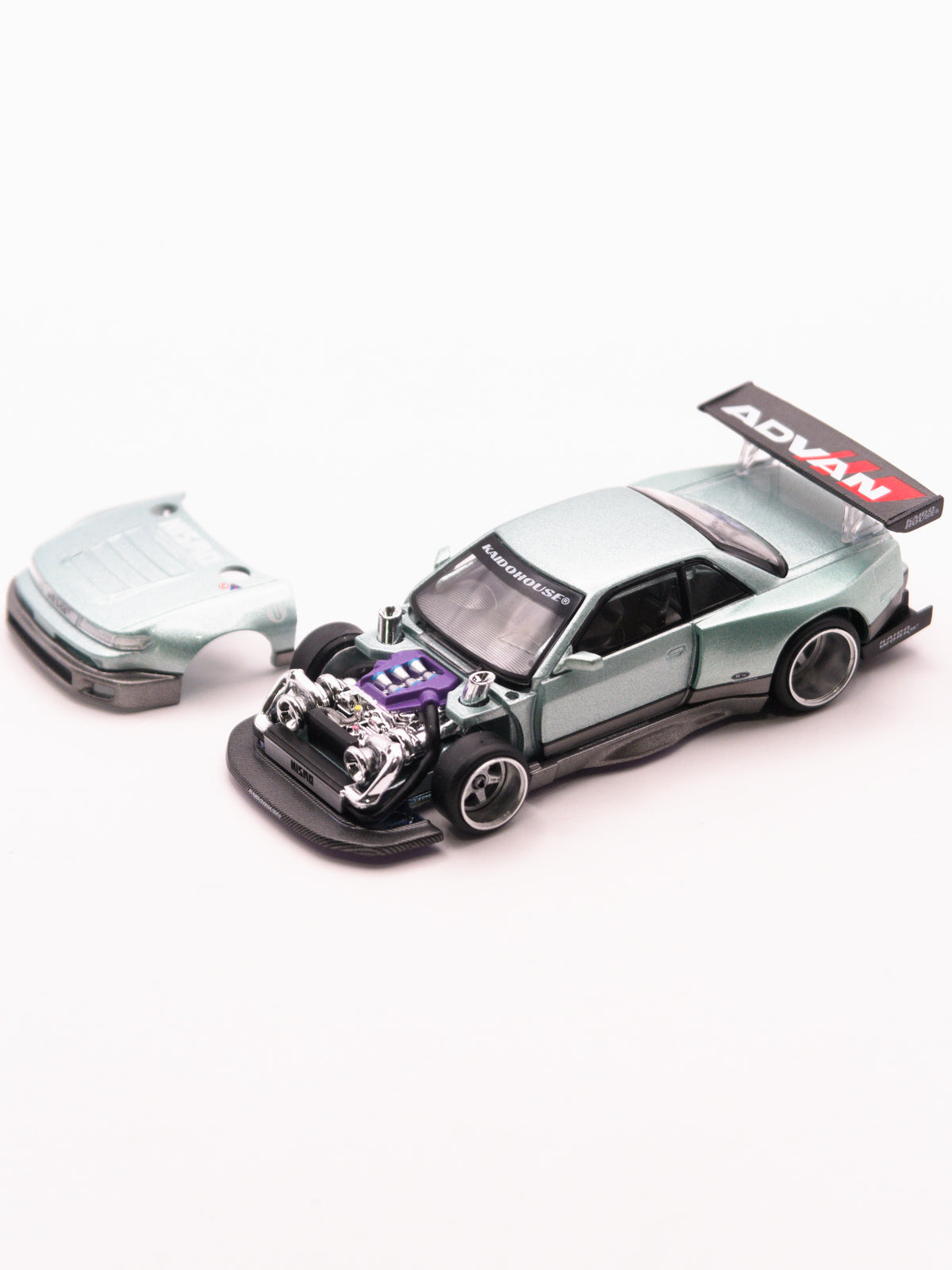Kaido House #232 Nissan Silvia S13 Kaido Works V1 Miętowy