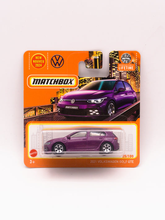 Matchbox 2021 Volkswagen Golf GTE Fioletowy