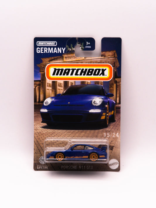 Matchbox Porsche 911 GT3 Blue