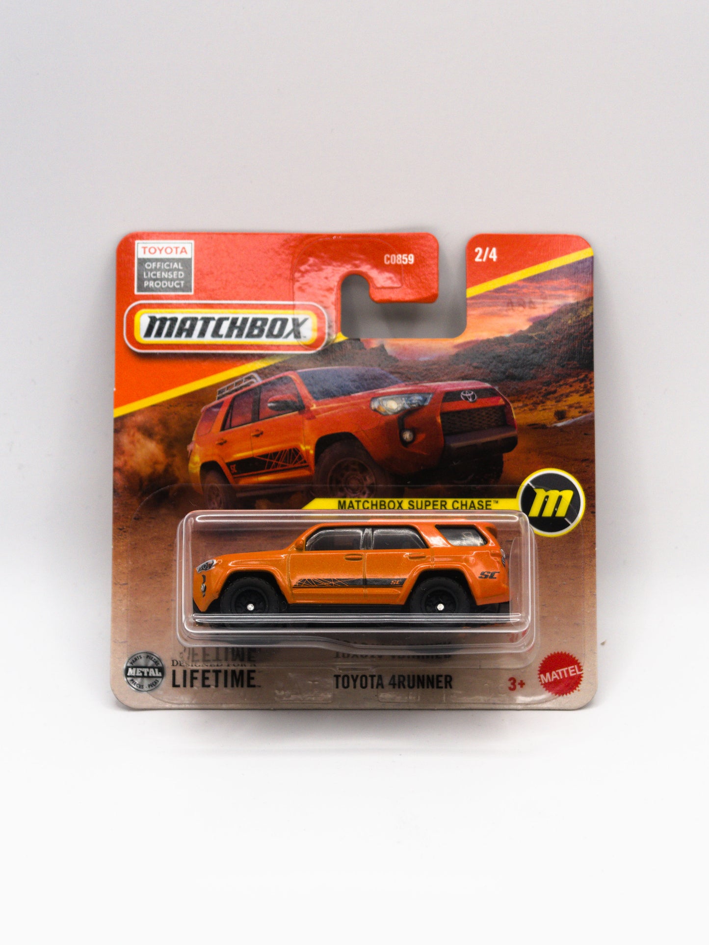 Matchbox SUPER CHASE Toyota 4Runner Orange