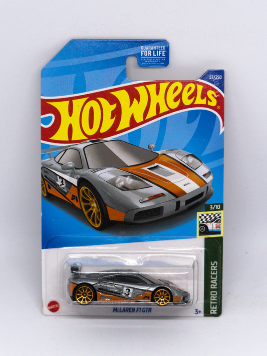 McLaren F1 GTR Retro Racers Silver