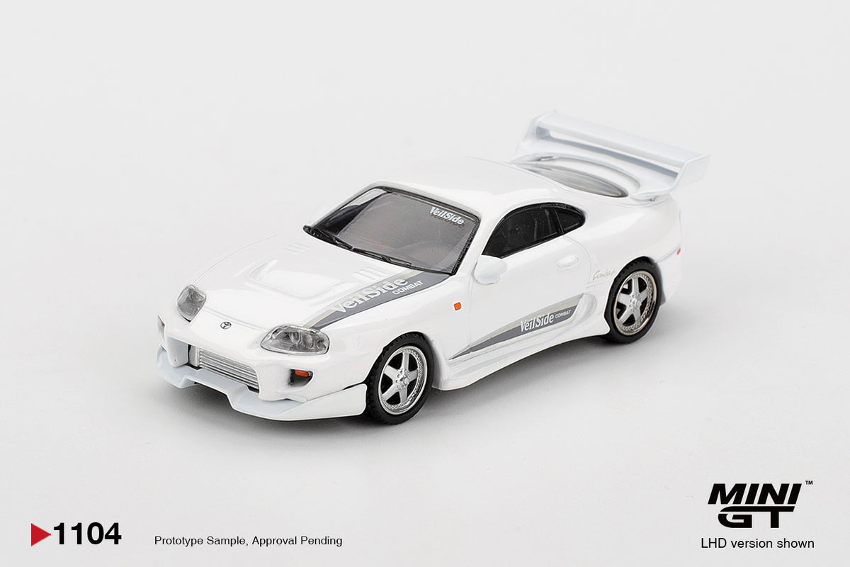*PRESALE Mini GT #1104 Toyota Supra MK4 Veilside Combat Biały *Blister