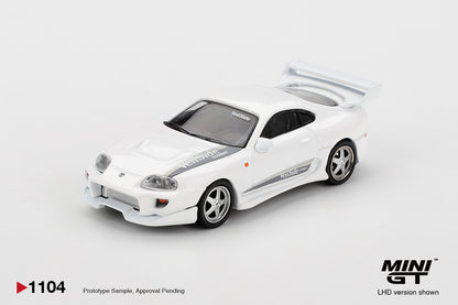 *PRESALE Mini GT #1104 Toyota Supra MK4 Veilside Combat Biały *Blister