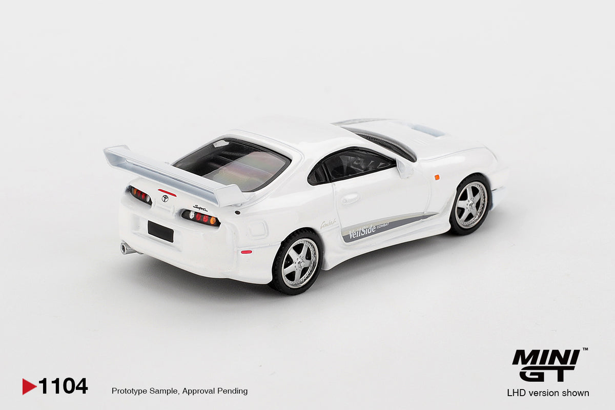 *PRESALE Mini GT #1104 Toyota Supra MK4 Veilside Combat Biały *Blister