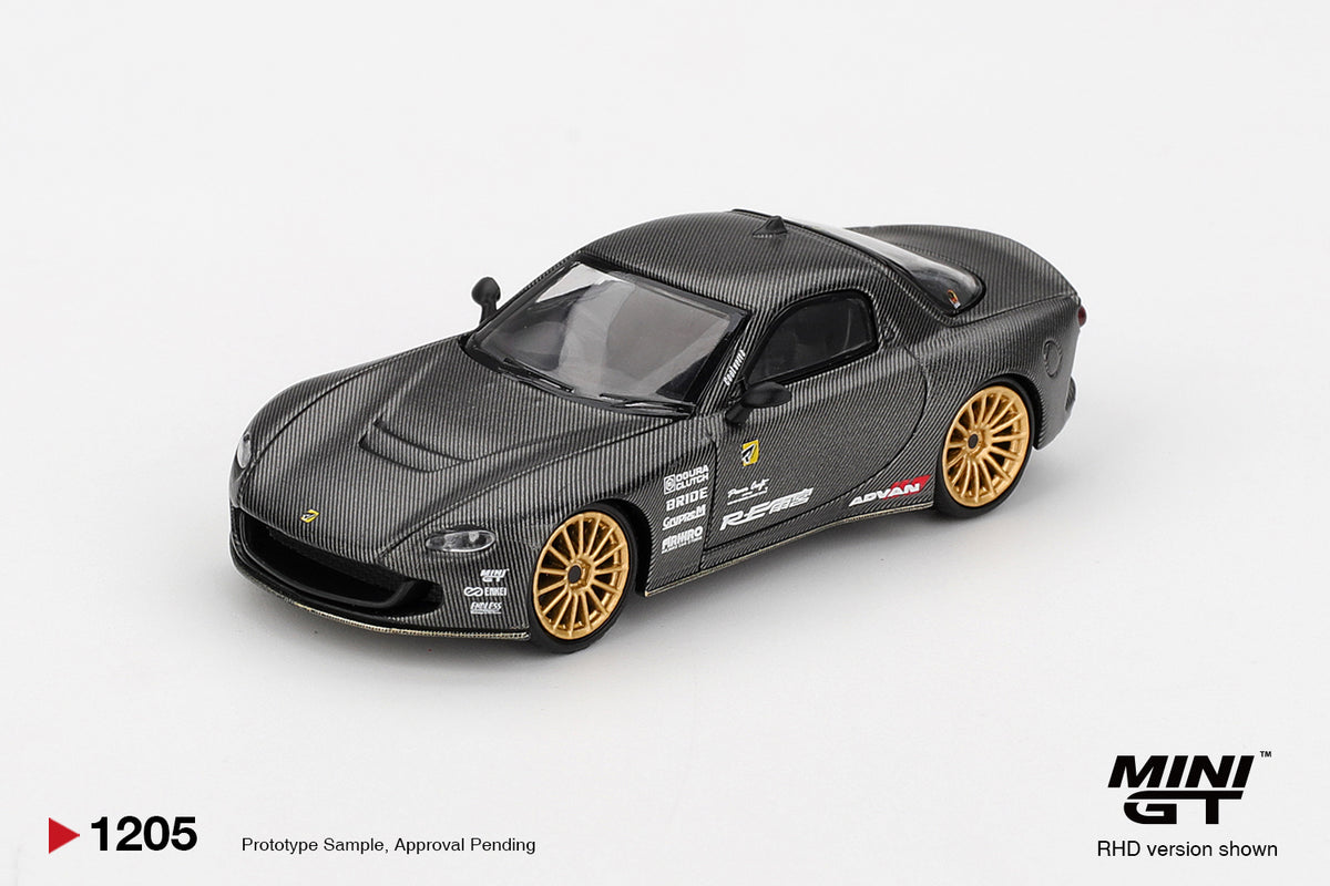 *PRESALE Mini GT #1205 Mazda RX-7 FD3S Re-Amemiya TAS Car Award 2025 *Pudełko