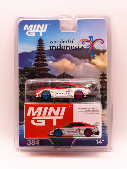 Mini GT 384 LB-Silhouette WORKS GT Nissan 35GT-RR Wonderful Indonesia