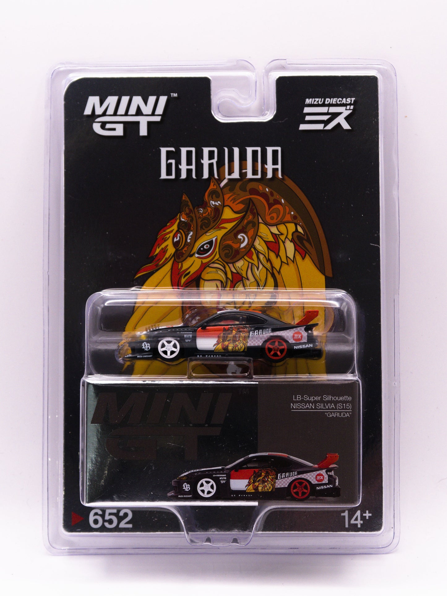 Mini GT 652 LB-Super Silhouette Nissan Silvia S15 Garuda