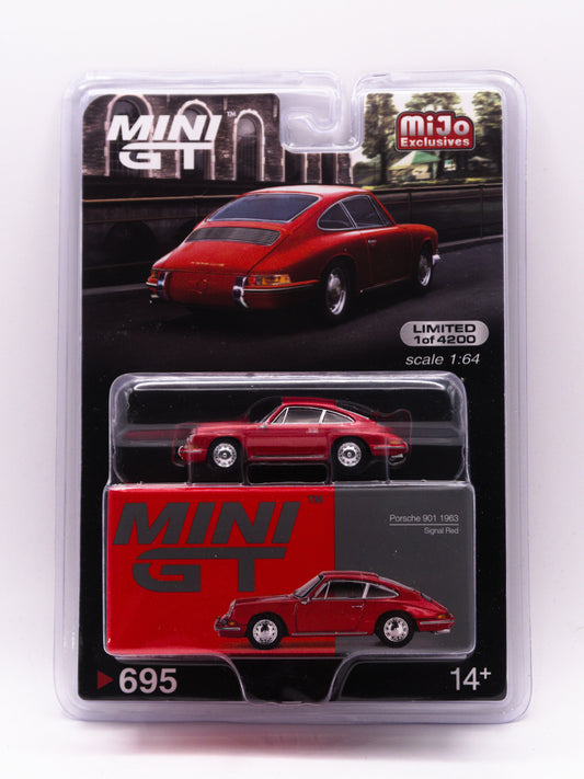 Mini GT 695 Porsche 901 1963 Red