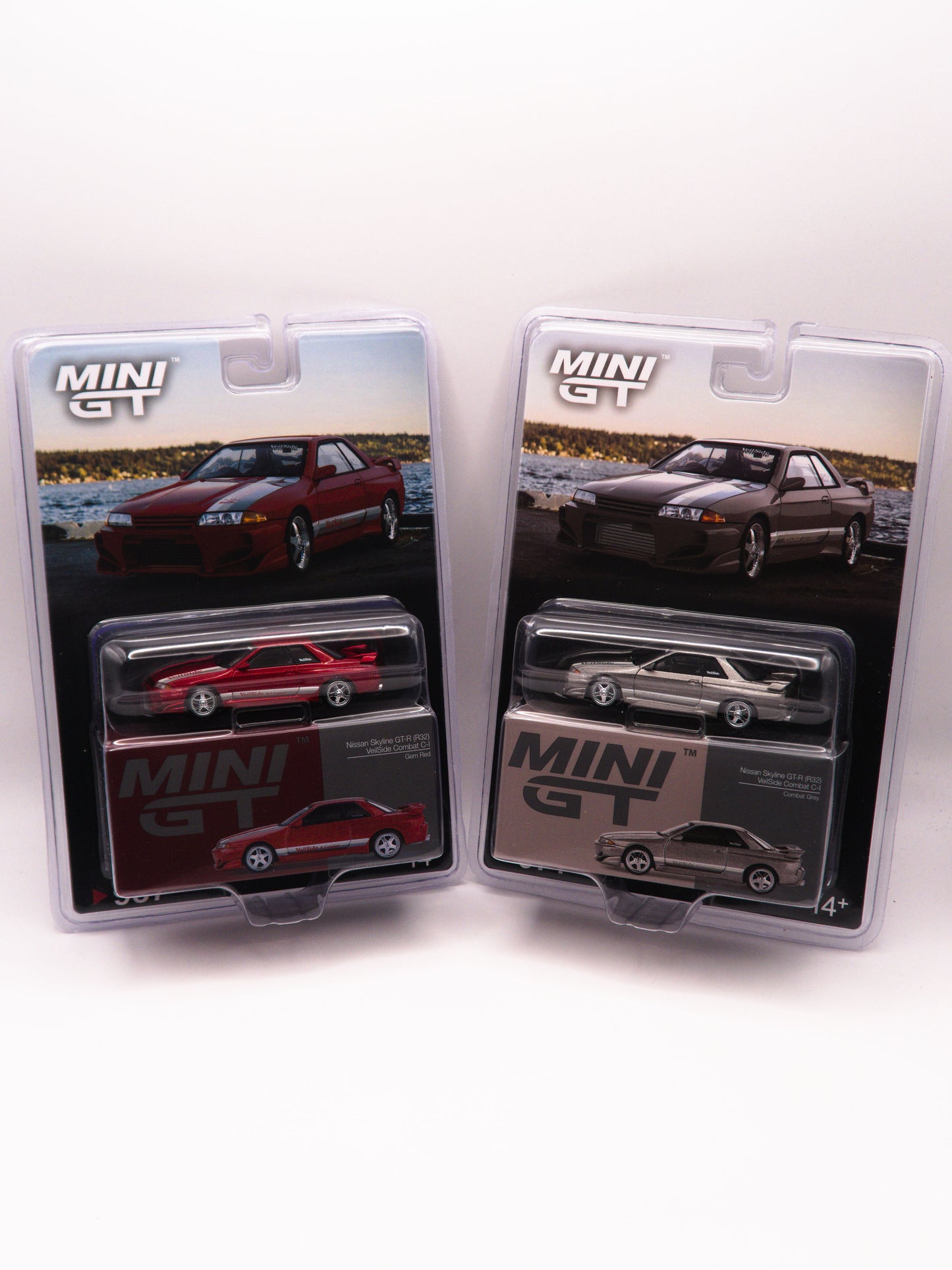 DUO Mini GT Nissan Skyline VeilSide #987 and #971 *BLISTER