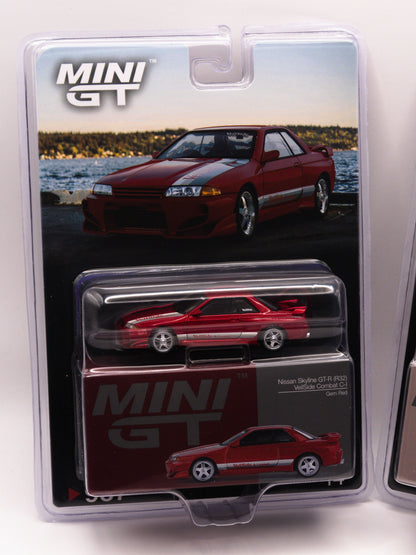 DUO Mini GT Nissan Skyline VeilSide #987 and #971 *BLISTER