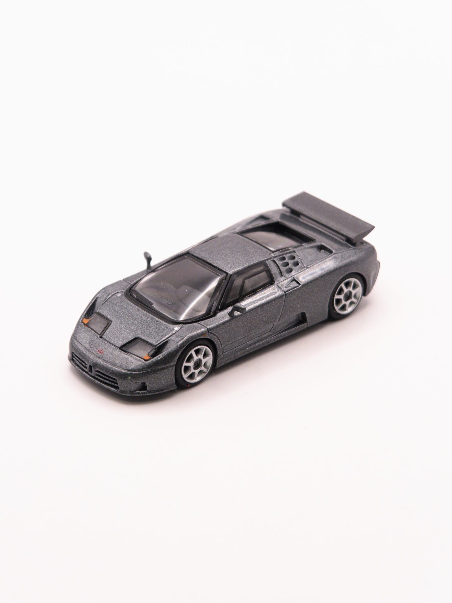 Mini GT #1002 Bugatti EB110 Super Sport Grigio Scuro Gray