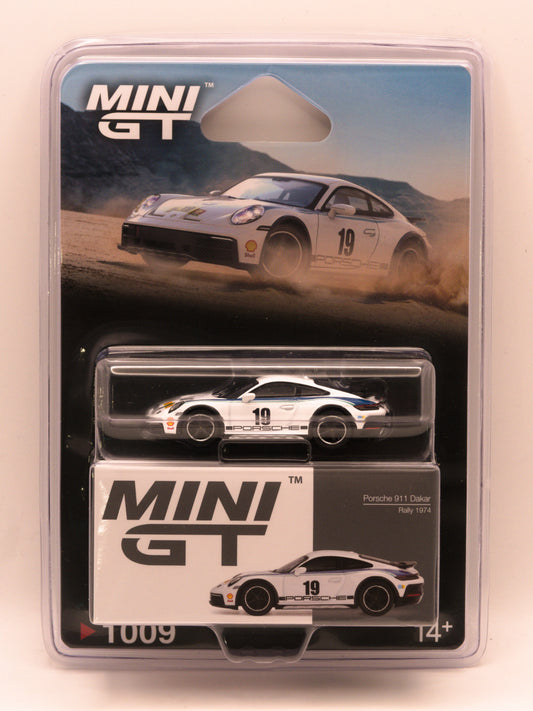 Mini GT #1009 Porsche 911 Dakar Rally 1974 *BLISTER