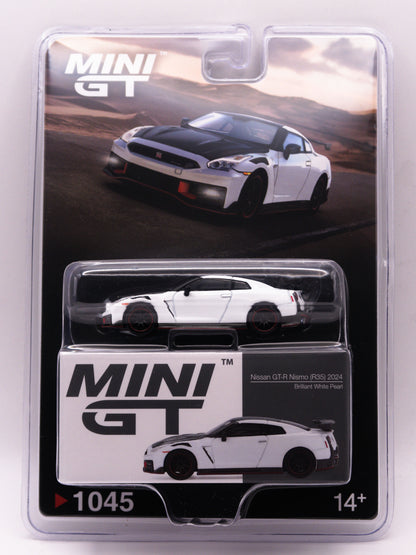 Mini GT #1045 Nissan GT-R Nismo R35 2024 White *Blister