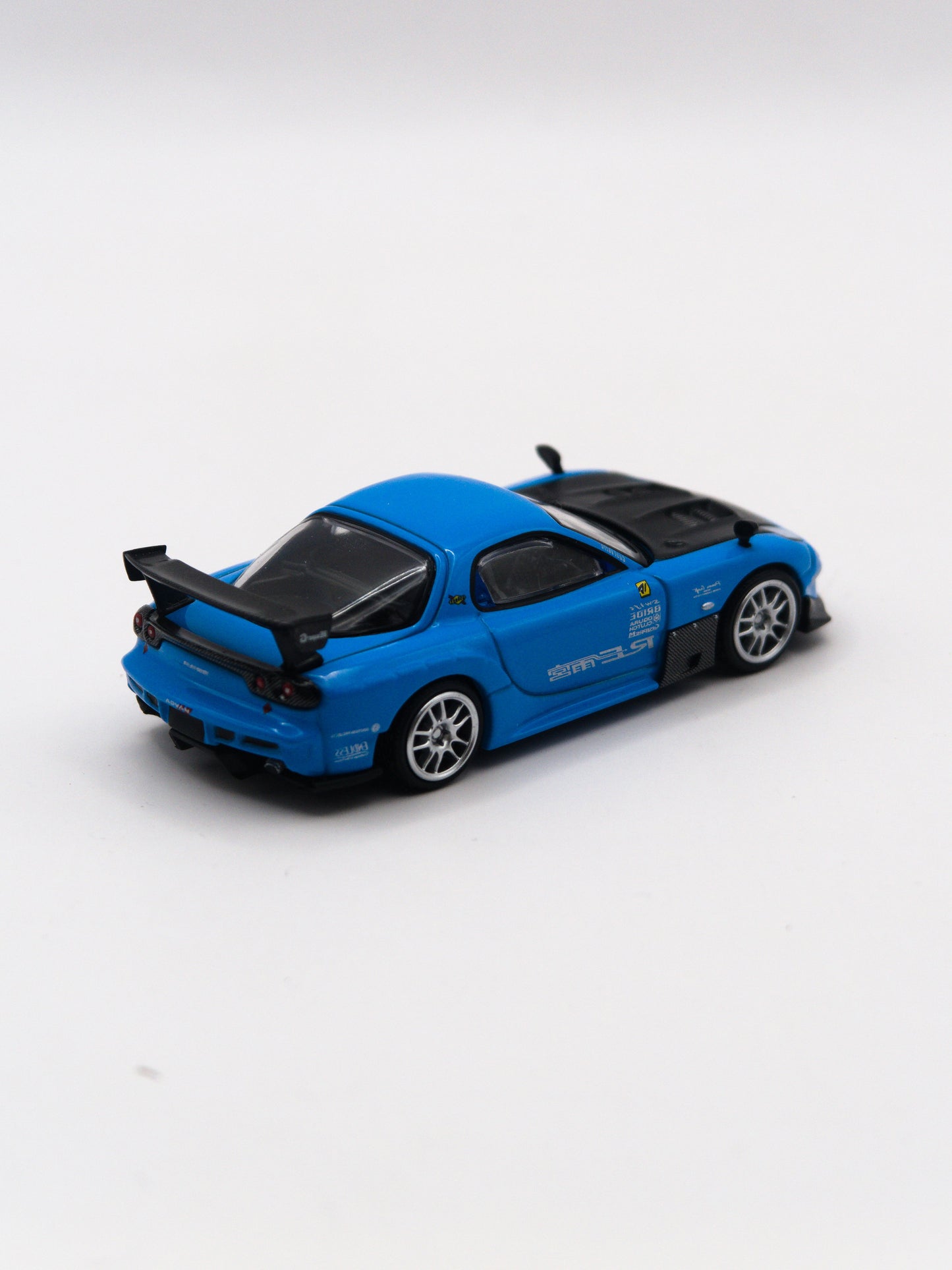 Mini GT #1046 Mazda RX-7 RE-Amemiya 20B NA 3ROTOR-7 Ama-San Go Blue