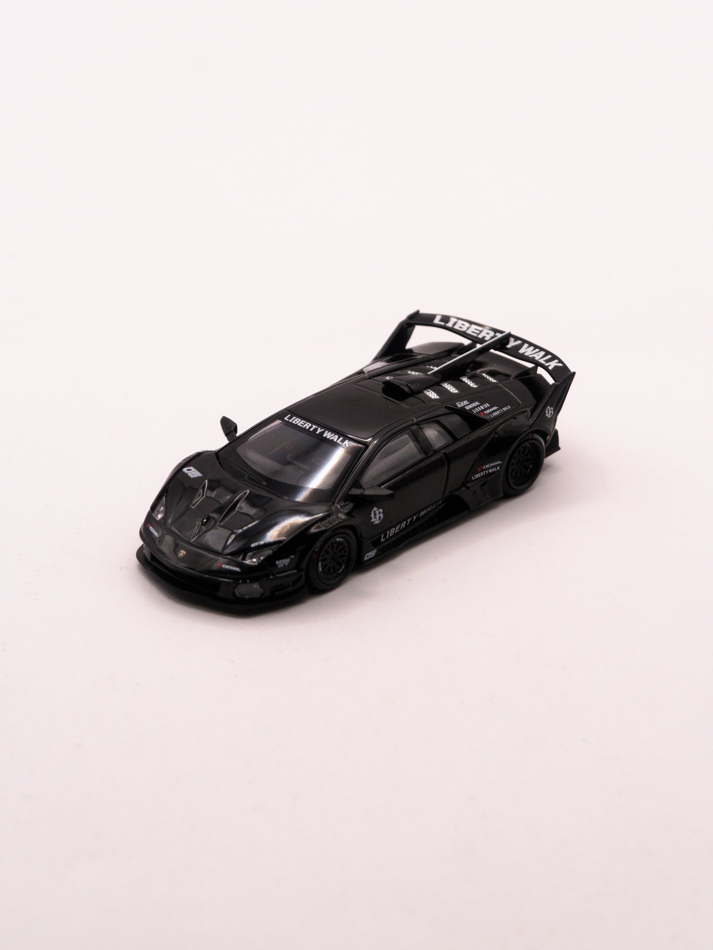 Mini GT #1053 Lamborghini Murcielago GT EVO LB-Silhouette WORKS Czarny *Pudełko