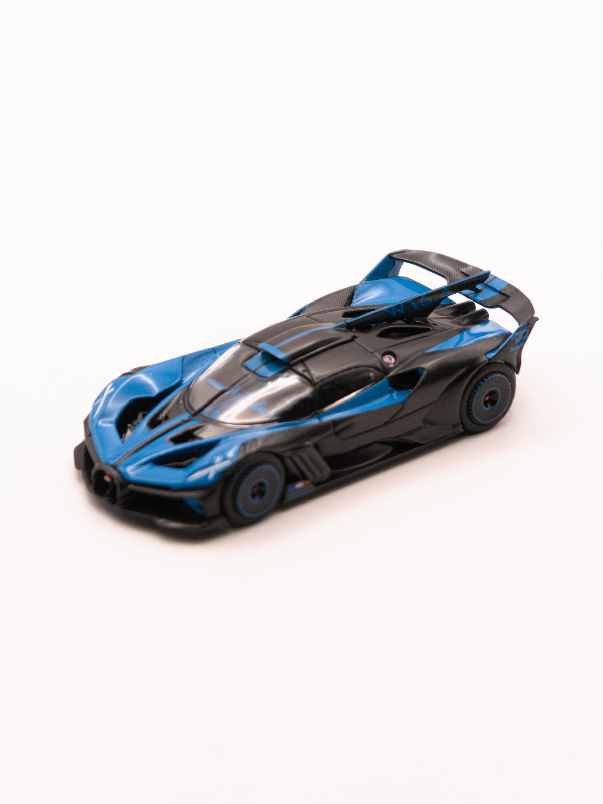 Mini GT #1063 Bugatti Bolide Presentation Czarno-Niebieski *OTWARTY