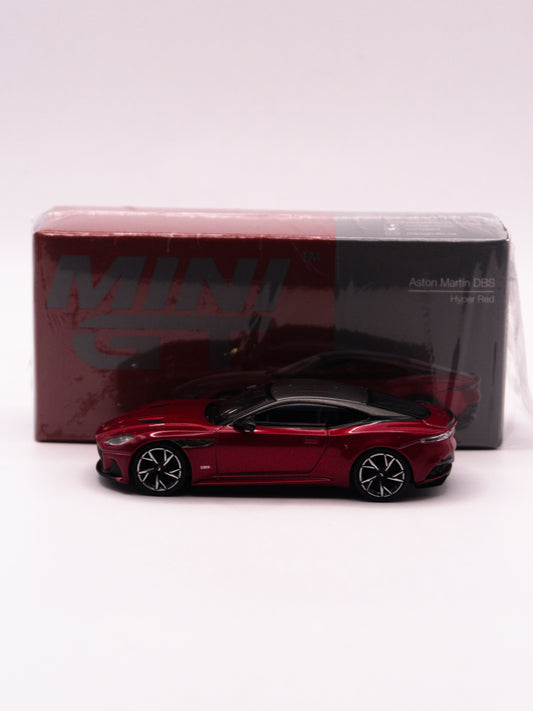 Mini GT #1065 Aston Martin DBS Hyper Red Red