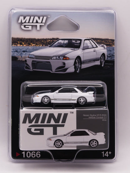 Mini GT #1066 Nissan Skyline R32 Veilside Combat White *BLISTER