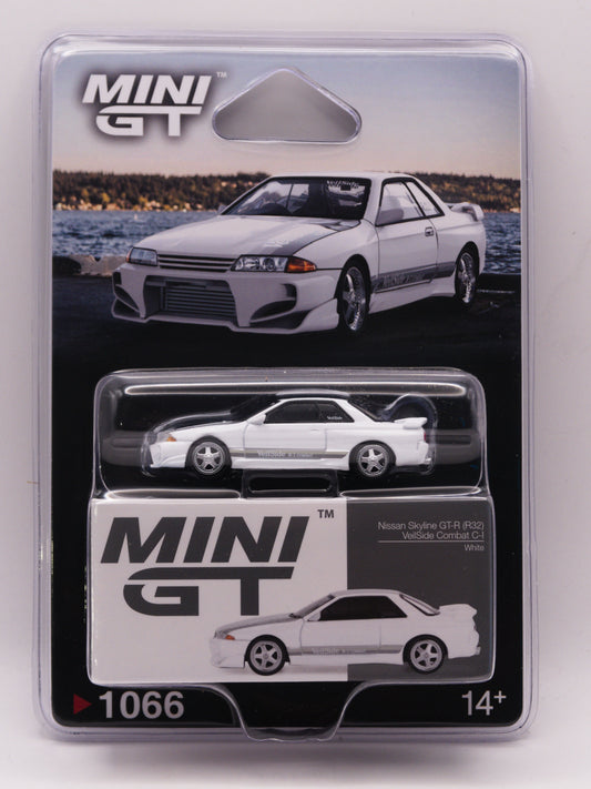 MiniGT #1066 Nissan Skyline R32 Veilside Combat Biały *BLISTER