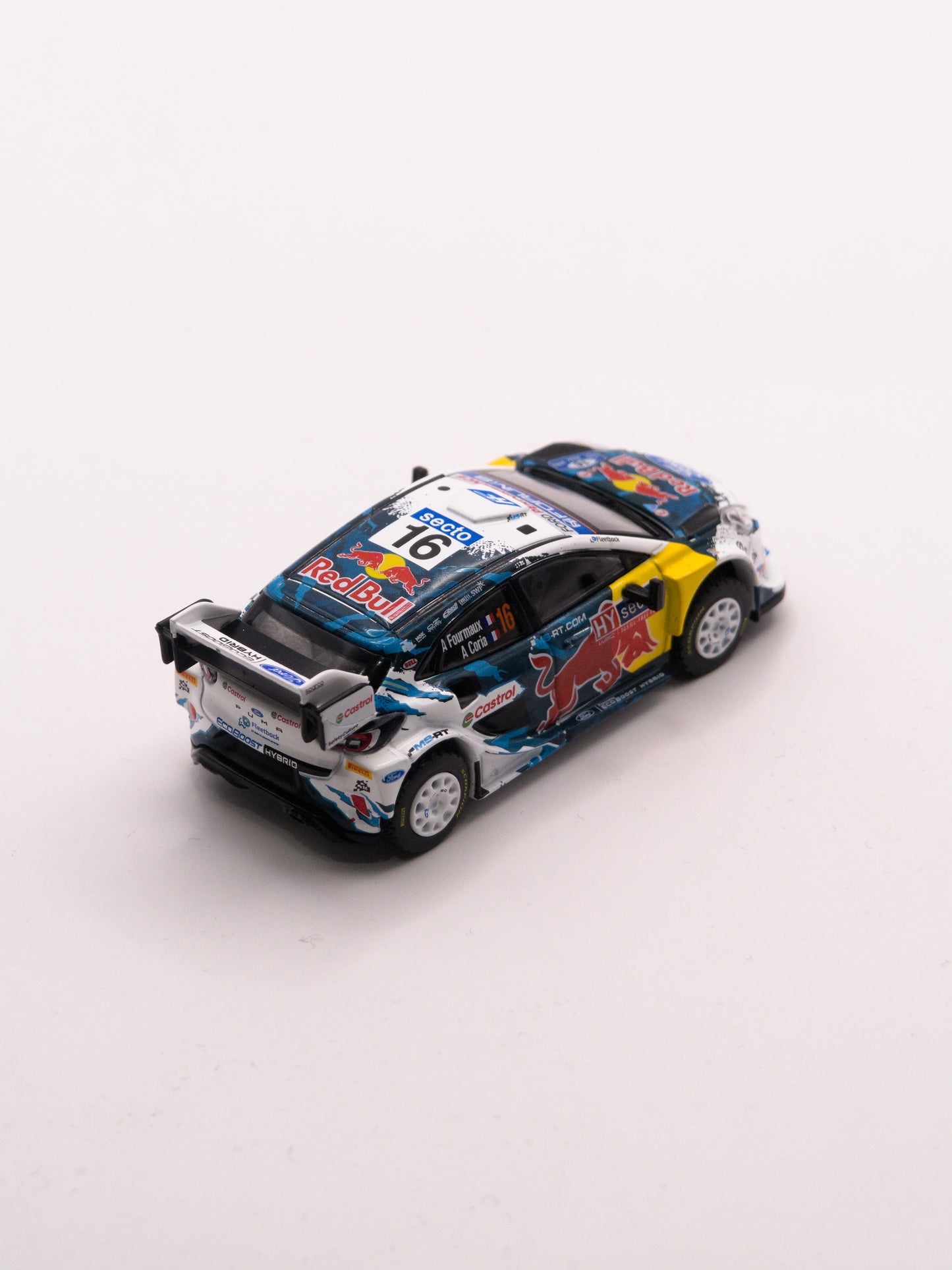 Mini GT #1074 Ford Puma Rally 1 #16 2024 Rally Finland 3rd Place Biały *otwarty