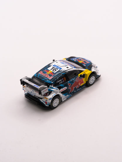 Mini GT #1074 Ford Puma Rally 1 #16 2024 Rally Finland 3rd Place Biały *otwarty