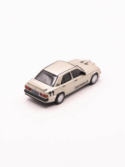 Mini GT #1076 Mercedes Benz 190E 2.3-16 #11 Ayron Senna z Figurką *PUDEŁKO