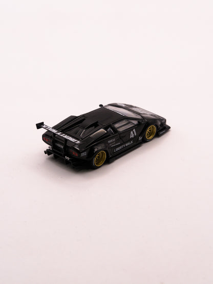 Mini GT #1081 Lamborghini Countach LB-WORKS Czarny *Pudełko