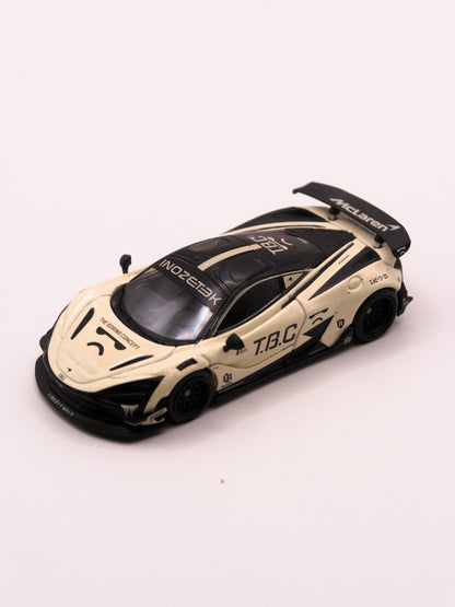 Mini GT #1083 McLaren 720S Liberty Walk LB-WORKS The Boring Concept Beżowy *Pudełko