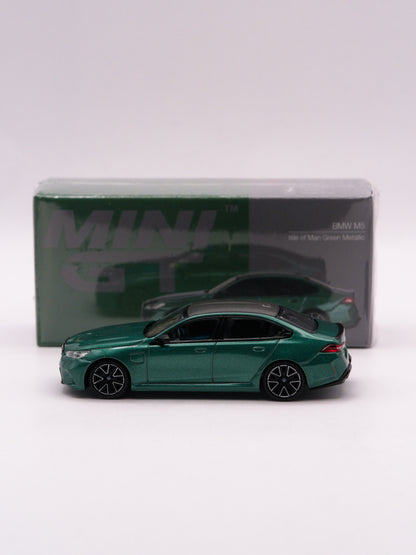 Mini GT #1086 BMW M5 Isle of Man Zielony