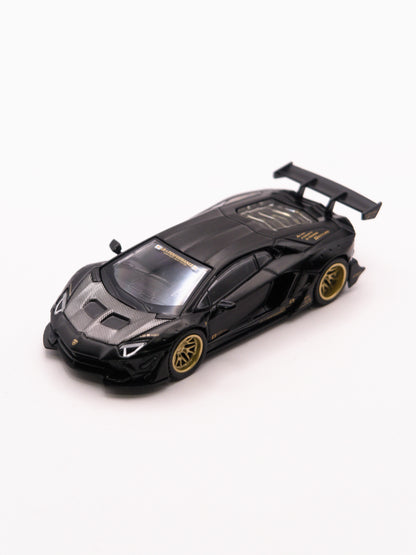 Mini GT #1087 Lamborghini Aventador LB-Works Czarny Mat *PUDEŁKO