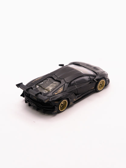 Mini GT #1087 Lamborghini Aventador LB-Works Czarny Mat *PUDEŁKO