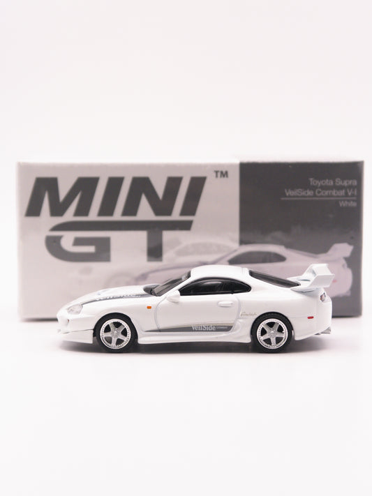 Mini GT #1104 Toyota Supra MK4 Veilside Combat Biały *Pudełko