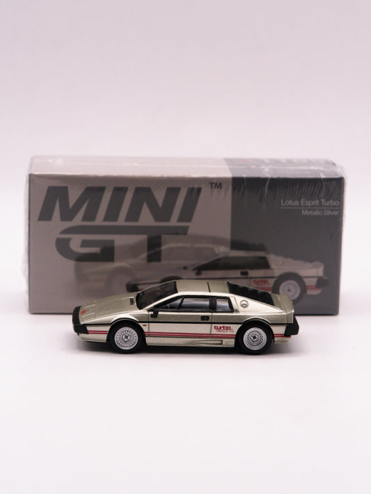 Mini GT #1109 Lotus Esprit Turbo Silver