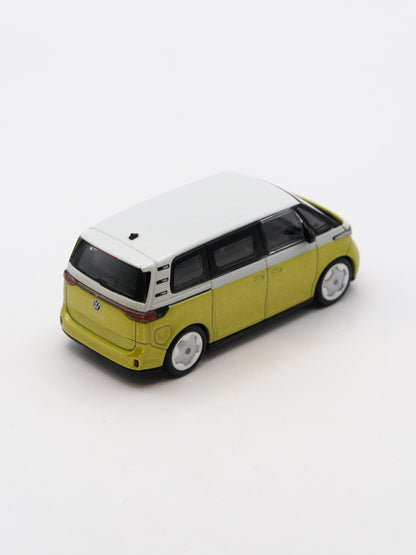 Mini GT #1110 Volkswagen ID. Buzz Żółto Biały