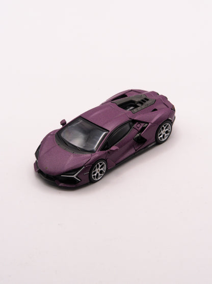 Mini GT #1121 Lamborghini Revuelto Viola 30th Matte Fioletowy *otwarty