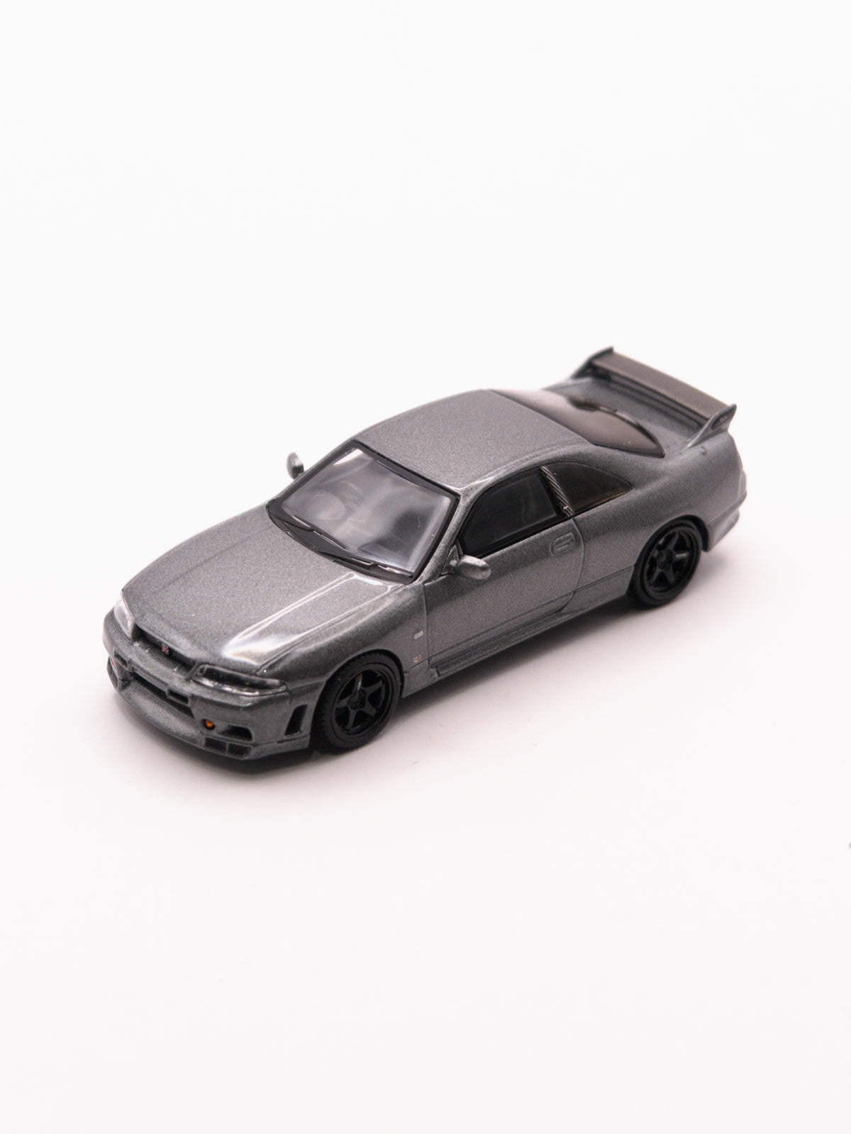 Mini GT #1128 Nissan GT-R R33 Nismo CRS Szary *PUDEŁKO