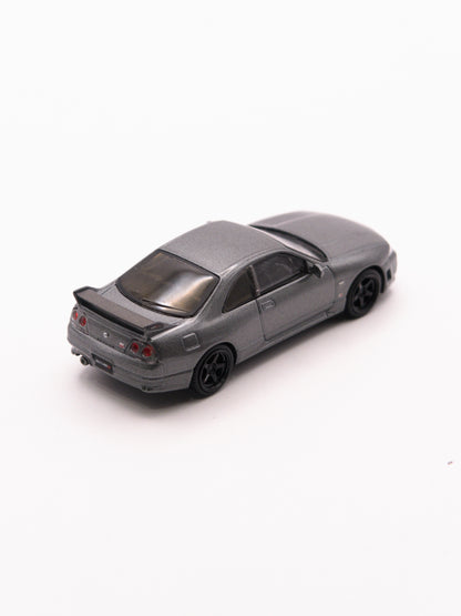 Mini GT #1128 Nissan GT-R R33 Nismo CRS Szary *PUDEŁKO