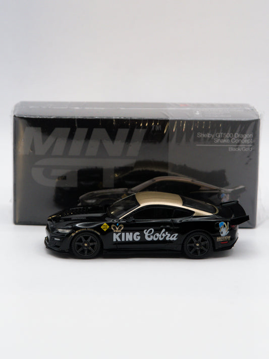 Mini GT #1130 Shelby GT500 Dragon Snake Concept Czarno Złoty