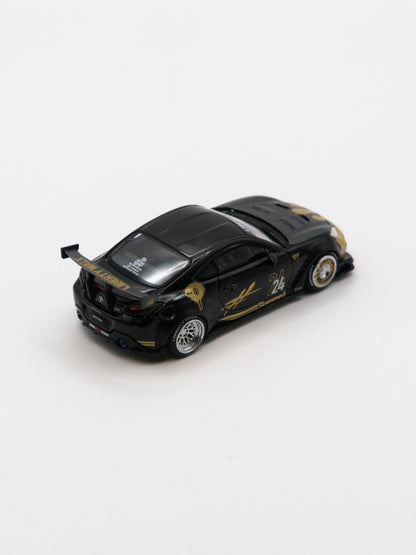 Mini GT #1149 Toyota GR-86 LB-Nation Liberty Walk Czarno Złoty