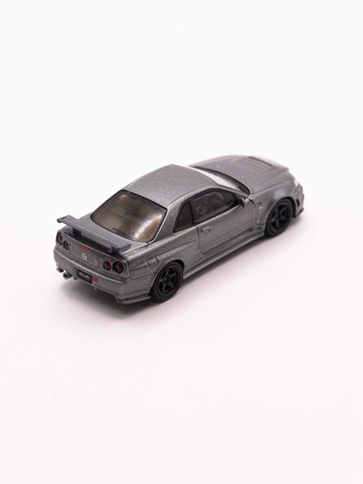 Mini GT #1160 Nissan Skyline GT-R R34 Nismo CRS 1999 Szary *Pudełko