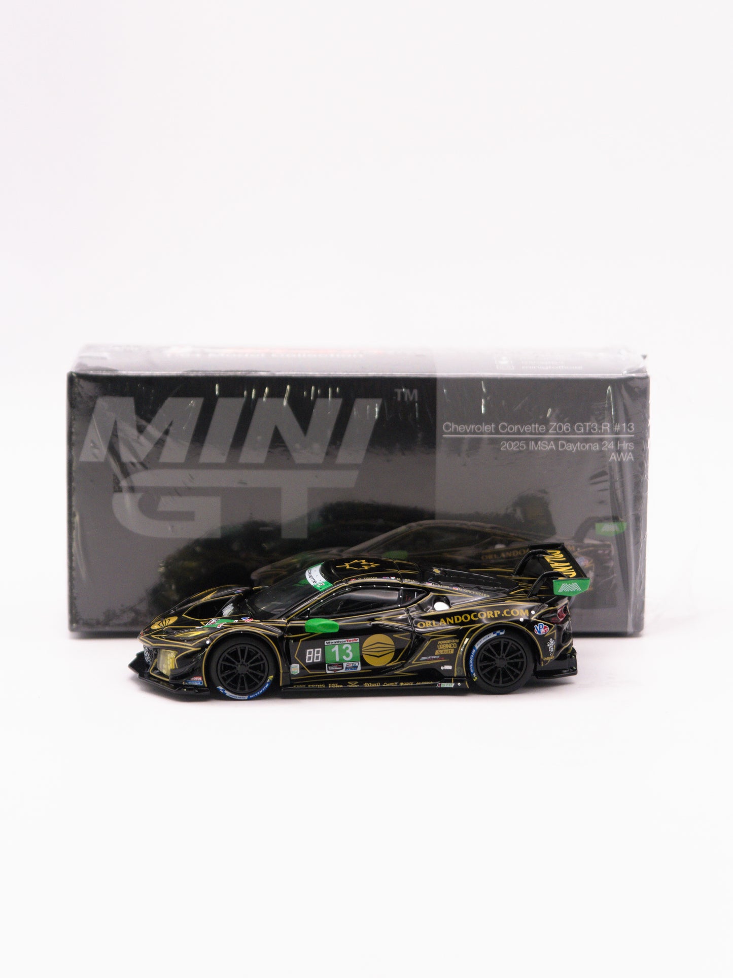 Mini GT #1171 Chevrolet Corvette Z06 GT3 R #13 Daytona 24 *OTWARTY!