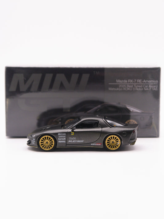 Mini GT #1205 Mazda RX-7 FD3S Re-Amemiya TAS Car Award 2025 *Pudełko