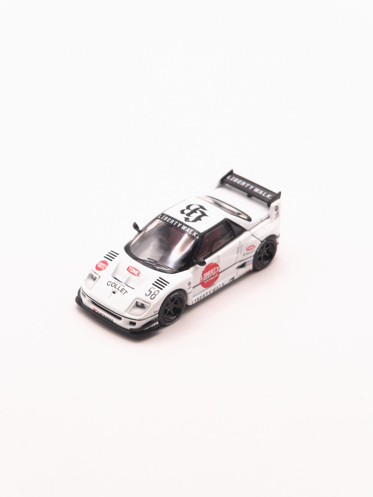 Mini GT #1227 Mazda AZ-1 Liberty Walk LBWK LB40 Biały *Pudełko