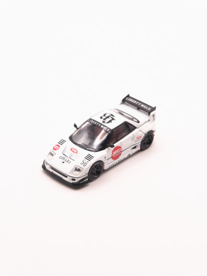 Mini GT #1227 Mazda AZ-1 Liberty Walk LBWK LB40 Biały *Pudełko