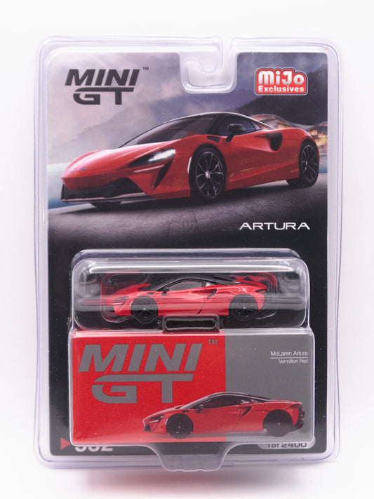 Mini GT #532 McLaren Artura Czerwony *BLISTER
